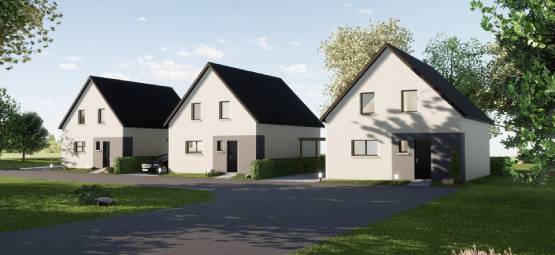 3 maisons neuves à Roeschwoog